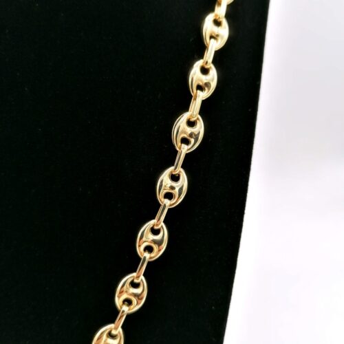 Bohnenkette 750 Gelbgold Höchste Qualität - Atli Gold - Premium Goldschmuck &Amp; Goldketten Online Kaufen