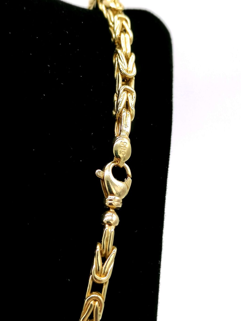 Königskette Bicolor 585 Gold Mit Zirkonia Steinen 14 K - Atli Gold - Premium Goldschmuck &Amp; Goldketten Online Kaufen