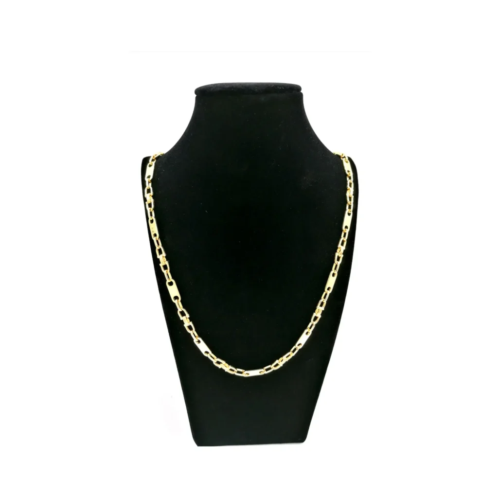 Plattenkette 585 Gold Höchste Qualität 14 K Massiv - Atli Gold - Premium Goldschmuck &Amp;Amp; Goldketten Online Kaufen