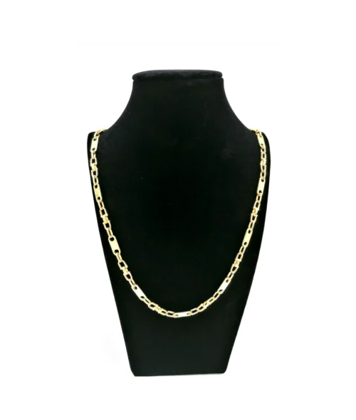 Plattenkette 585 Gold Höchste Qualität 14 K Massiv