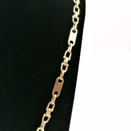 Plattenkette 585 Gold Höchste Qualität 14 K Massiv - Atli Gold - Premium Goldschmuck &Amp; Goldketten Online Kaufen