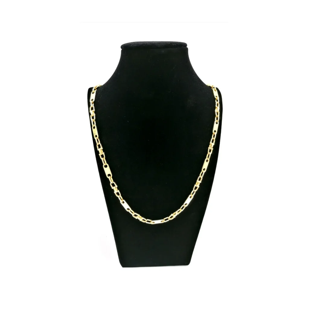 Plattenkette 750 Gold Höchste Qualität 18 K Massiv - Atli Gold - Premium Goldschmuck &Amp;Amp; Goldketten Online Kaufen